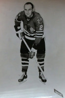 Bob Turner with the Chicago Black Hawks.