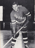 Pentti Lund with the New York Rangers in 1949-1950.